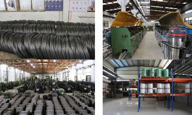 Factory 6X24+7FC Ungalvanized Steel Wire Rope for Tying and Binding